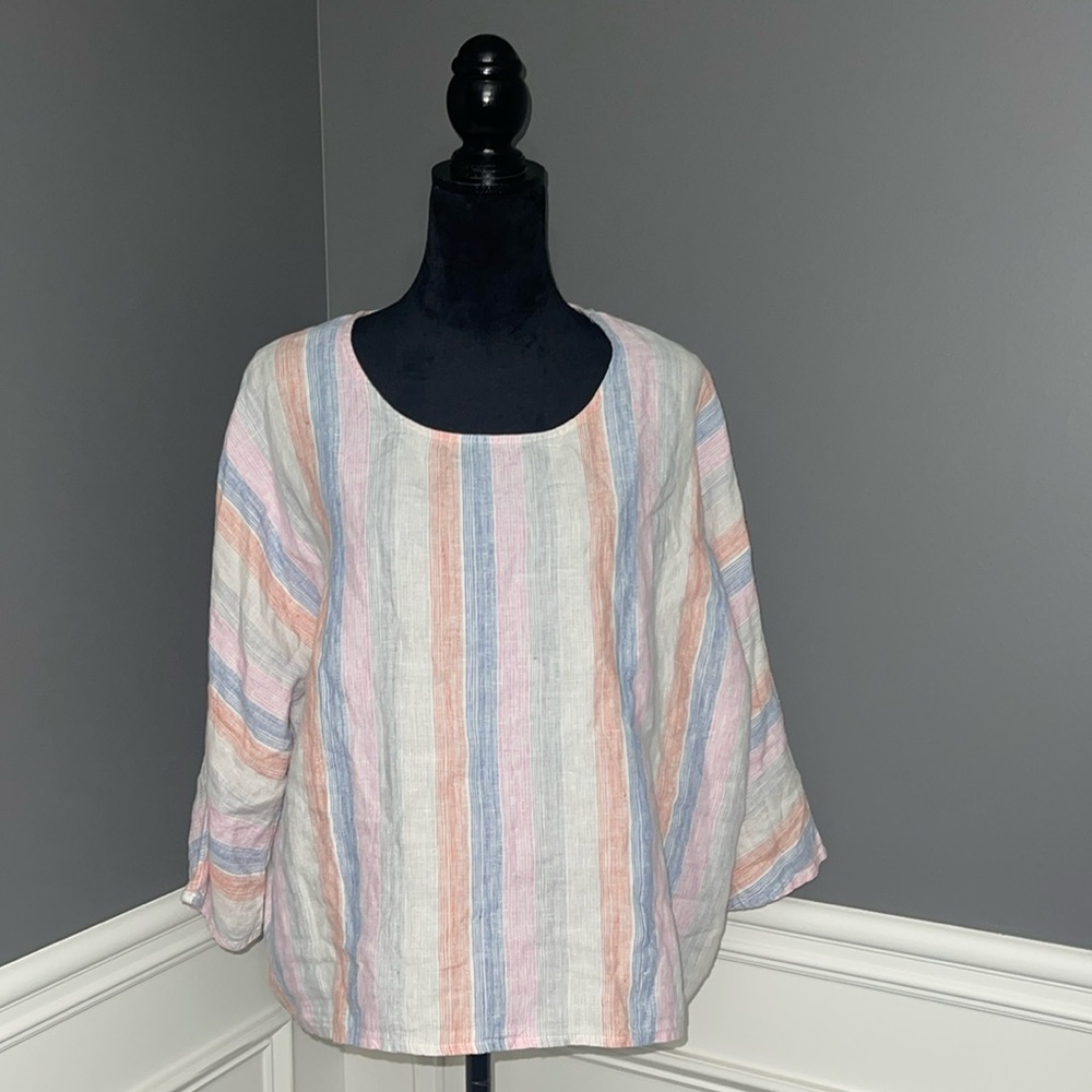 For Cynthia linen top